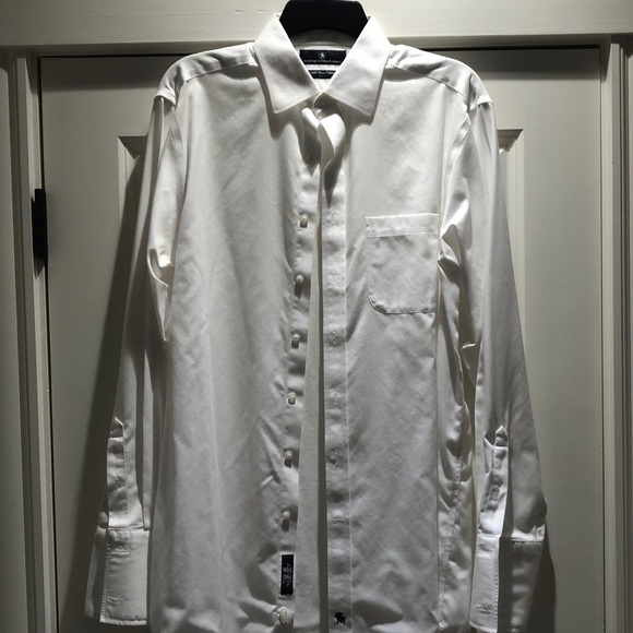 Hart Schaffner Marx white tuxedo shirt - Picture 1 of 4